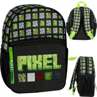Ilustracja produktu Starpak Plecak Mini do Przedszkola Pixel Zielony 527198