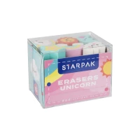 Ilustracja produktu Starpak Gumka Do Mazania Unicorn 6 sztuk 538826