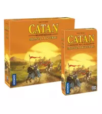 Ilustracja produktu Catan: Rozszerzenie Miasta i Rycerze + Catan: Miasta i Rycerze Dodatek dla 5/6 graczy