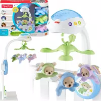 Ilustracja produktu Fisher Price Karuzela z Misiami 2w1 CDN41