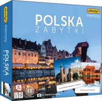 Ilustracja produktu Adamigo Gra Memory Polska Zabytki