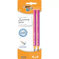 Ilustracja produktu Bic Ołówek Beginners 2 sztuki Różowy 919261