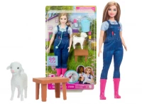Ilustracja produktu Mattel Barbie Lalka Weterynarka Na Farmie HRG42 