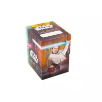 Ilustracja produktu Gamegenic: Star Wars Unlimited - Soft Crate - Pudełko na Karty - Obi-Wan Kenobi / Darth Maul