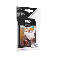 Ilustracja produktu Gamegenic: Star Wars Unlimited - Art Sleeves - Koszulki na Karty - Obi-Wan Kenobi