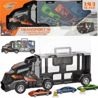 Ilustracja Mega Creative Auto Ciężarowe Transporter + Akcesoria 544921