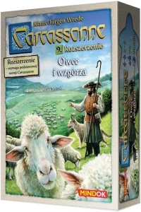 Ilustracja produktu Carcassonne: Owce i wzgórza
