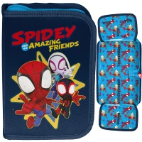 Ilustracja produktu Paso Piórnik Dwuklapkowy bez Wyposażenia Spidey SP24SS-P001BW