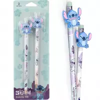 Ilustracja produktu Coolpack Ołówki Z Gumową Nakładką Stitch 2 Sztuki 75262PTR