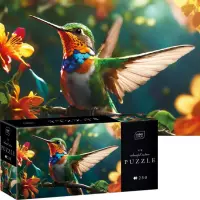 Ilustracja produktu Interdruk Puzzle 250 el. Colourful Nature 8 Humming Bird 371898