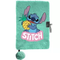 Ilustracja produktu Paso Pamiętnik Pluszowy na Kluczyk Stitch Zielony DS24SI-3676