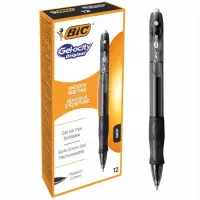 Ilustracja produktu Bic Długopis Automatyczny Gelocity Clic 12 Sztuk Czarny 600659