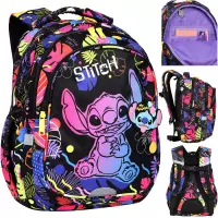 Ilustracja produktu CoolPack Jerry Plecak Szkolny Stitch Black F029886