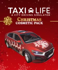 Ilustracja produktu Taxi Life: A City Driving Simulator - Christmas Cosmetic Pack PL (DLC) (PC) (klucz STEAM)