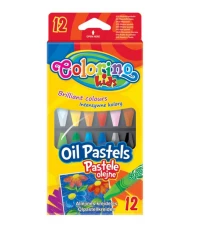 Ilustracja produktu Colorino Pastele Olejne Kids 12 Kolorów 14052PTR