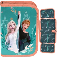 Ilustracja Paso Piórnik Dwuklapkowy bez Wyposażenia Disney Frozen DF24VV-P001BW