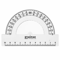 Ilustracja produktu Starpak Kątomierz 180' 10 cm 283232