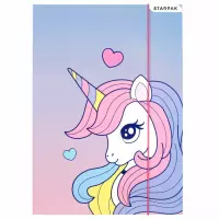 Ilustracja produktu Starpak Teczka z Gumką Unicorn 553546