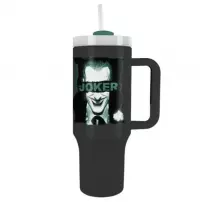 Ilustracja produktu  Kubek Podróżny ze Słomką DC Comics Joker - 1180 ml