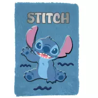 Ilustracja produktu Paso Pamiętnik Pluszowy A4 Stitch Niebieski DS24GW-3679