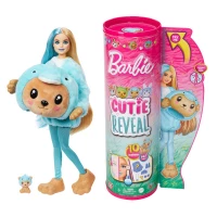 Ilustracja Mattel Lalka Barbie Cutie Rev Kostium Miś Delfin HRK25 538785