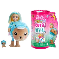 Ilustracja produktu Mattel Lalka Barbie Cutie Rev Kostium Delfin HRK30 