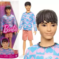 Ilustracja produktu Mattel Barbie Lalka Stylowy Ken Bluza HRH24 