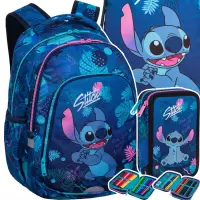 Ilustracja  CoolPack Zestaw Szkolny Stitch 3el Plecak F025780 + Piórnik F066780 + Worek F054780