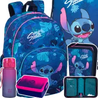 Ilustracja produktu CoolPack Rider Zestaw Szkolny Stitch 5el Plecak F109780 + Piórnik F076780 + Worek F054780