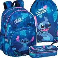 Ilustracja produktu CoolPack Rider Zestaw Szkolny Stitch 3el Plecak F109780 + Piórnik F062780 + Worek F054780