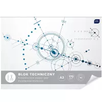 Ilustracja produktu Interdruk Blok Techniczny A3 10 kartek 170g 070012