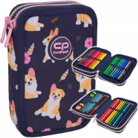 Ilustracja produktu CoolPack Jumper 2 Piórnik Dwukomorowy Z Wyposażeniem Elisabeth F066933