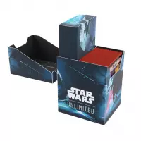 Ilustracja produktu Gamegenic: Star Wars Unlimited - Soft Crate - Pudełko na Karty - Darth Vader