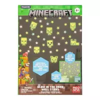 Ilustracja produktu Zestaw Świecących w Nocy Naklejek Dekoracyjnych - Minecraft  208 szt.