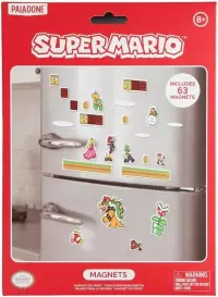 Ilustracja produktu Zestaw Magnesów Super Mario - 63 szt.