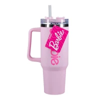 Ilustracja Kubek Podróżny XL Barbie ze Słomką - 1200 ml