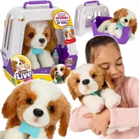 Ilustracja Cobi Little Live Pets Piesek z Transporterkiem ET26548