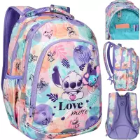 7. CoolPack Prime Zestaw Szkolny Stitch Pastel 3el Plecak F025885 + Worek F054885 + Piórnik F067885