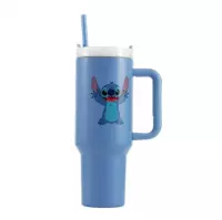 1. Kubek Podróżny ze Słomką  Disney Stitch - 1180 ml