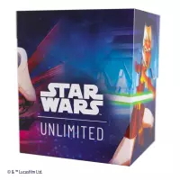 4. Gamegenic: Star Wars Unlimited - Soft Crate - Pudełko na Karty - Ahsoka Tano / General Grievous