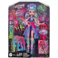 2. Mattel Monster High Fest Lalka Lagoona Blue Festiwalowe Stylizacje HXH82