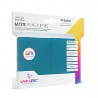 1. Gamegenic: Matte Prime CCG Sleeves (66x91 mm) - Koszulki na Karty - Blue 100 sztuk