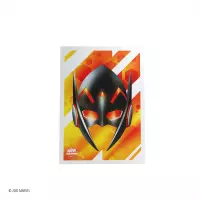 5. Gamegenic: Marvel Champions Art Sleeves 66x91 mm - Koszulki na Karty - Wasp 50+1 szt.