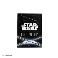 2. Gamegenic: Star Wars Unlimited - Art Sleeves - Koszulki na Karty - Card Back Black