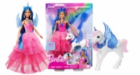 1. Mattel Lalka Barbie Sapphire skrzydlaty Jednorożec HRR16 537674