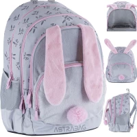 7. Zestaw AstraBag 3el. Plecak Szkolny AB340 Honeybunny 502023076 + Worek 507023021 + Piórnik 503023027