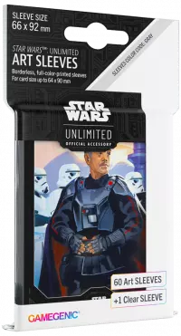 1. Gamegenic: Star Wars Unlimited - Art Sleeves - Moff Gideon - Koszulki na karty