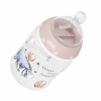 3. Nuk Butelka 150ml 0-6m + Smoczek First Choice Osiołek Różowa 536898